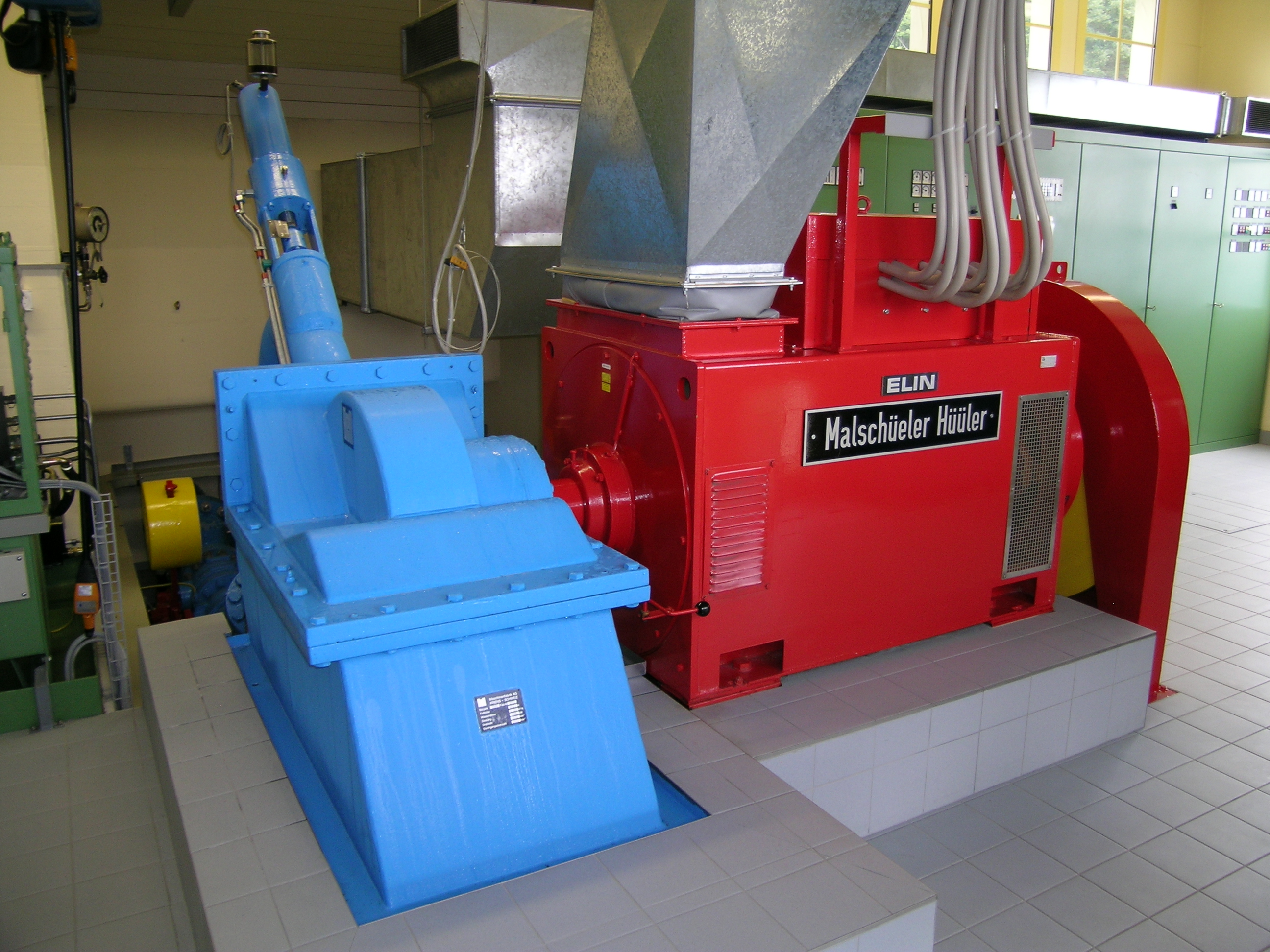 Trinkwasser Vorderberg 1000kW, Buchs